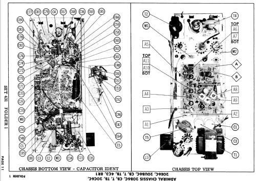 CH21UH32 Ch= 20UB6C; Admiral brand (ID = 869210) Television