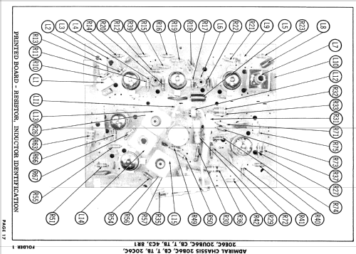 CH21UH32 Ch= 20UB6C; Admiral brand (ID = 869216) Television