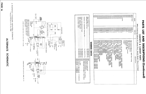 CH21UH41 Ch= 20UB6C; Admiral brand (ID = 867890) Television