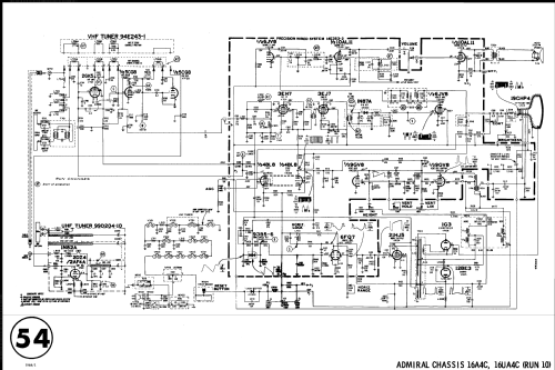 Ch= 16A4C ; Admiral brand (ID = 2456133) Fernseh-E