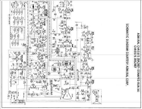 Ch= 20AZ4EF ; Admiral brand (ID = 973053) Television