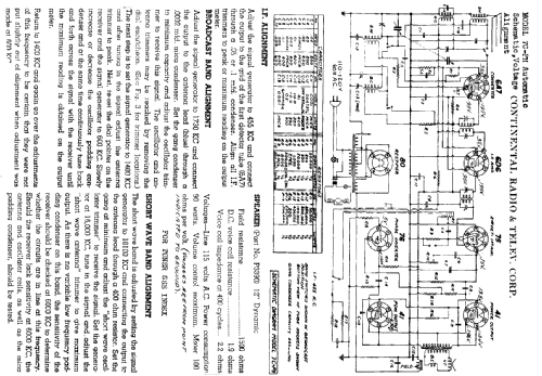 Ch= 7C-PH Automatic; Admiral brand (ID = 476321) Radio