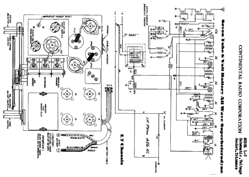 Ch=L7; Admiral brand (ID = 472160) Radio