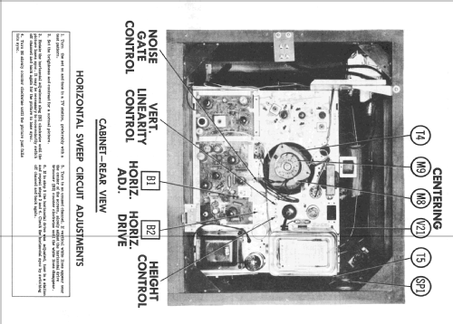 Claremont TS23B2 Ch= 20SY4L; Admiral brand (ID = 2347486) Television