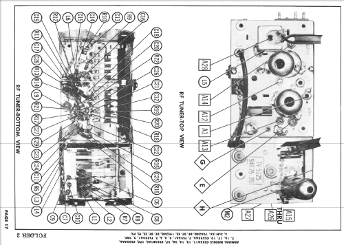 CS23A11 Ch= 19SZ4DT; Admiral brand (ID = 2463276) Television