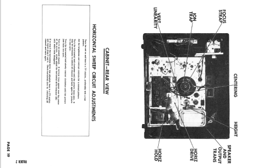 CS23A12 Ch= 19SZ4DT; Admiral brand (ID = 2463289) Television