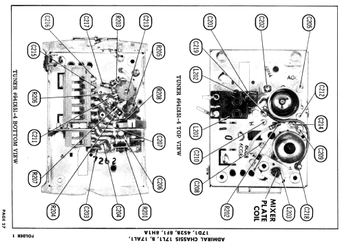 HF21F32 Ch= 17L1; Admiral brand (ID = 839374) TV Radio