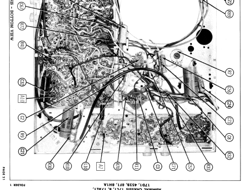 HF21F32 Ch= 17L1B; Admiral brand (ID = 839400) TV Radio