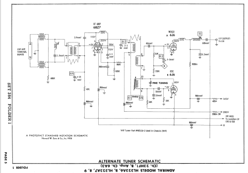 HL323A7 Ch= 23HF1; Admiral brand (ID = 2500466) Television