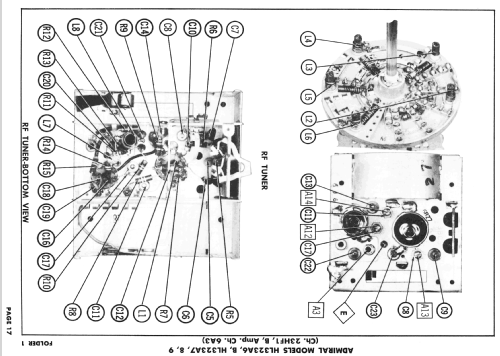 HL323A7 Ch= 23HF1; Admiral brand (ID = 2500475) Television