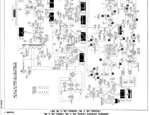 L21G13 Ch= 18B6CB; Admiral brand (ID = 926850) Television