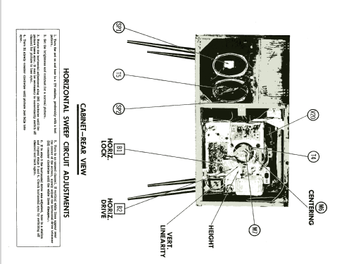 L23B6 Ch= 20YH4; Admiral brand (ID = 1863996) TV Radio