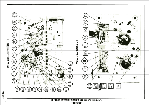 L23B6 Ch= 20YH4; Admiral brand (ID = 1863998) TV Radio