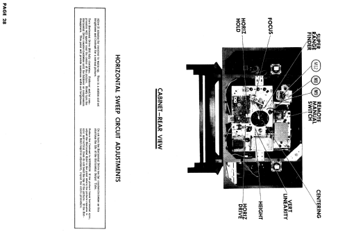 LH21F32 Ch= 17B1; Admiral brand (ID = 842693) Televisore