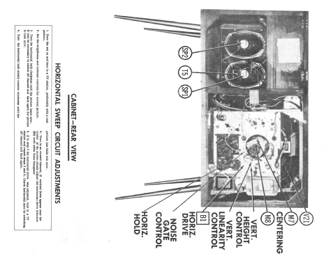 LS23B6 Ch= 20SY4H and 3D1B or 3D1C; Admiral brand (ID = 2330191) TV Radio