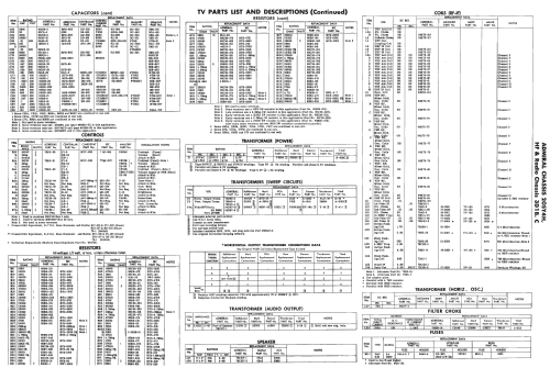 LS23B6 Ch= 20SY4H and 3D1B or 3D1C; Admiral brand (ID = 2330203) TV Radio