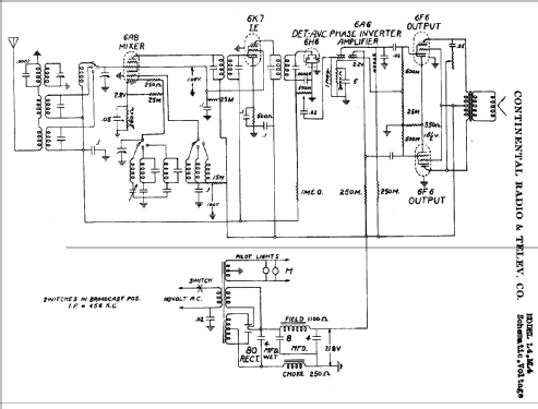 ML4 ; Admiral brand (ID = 468079) Radio