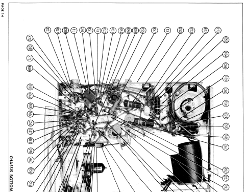 P14D11 Ch= 16H1; Admiral brand (ID = 938382) Television