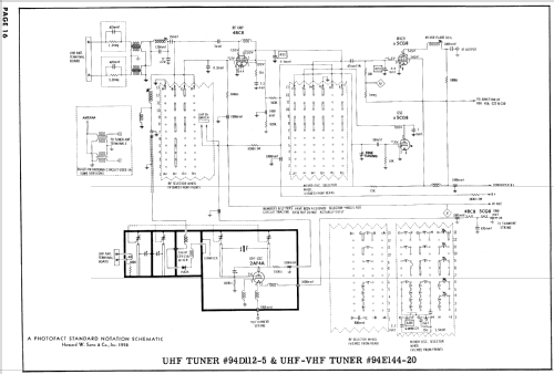 P14D11 Ch= 16H1; Admiral brand (ID = 938384) Television