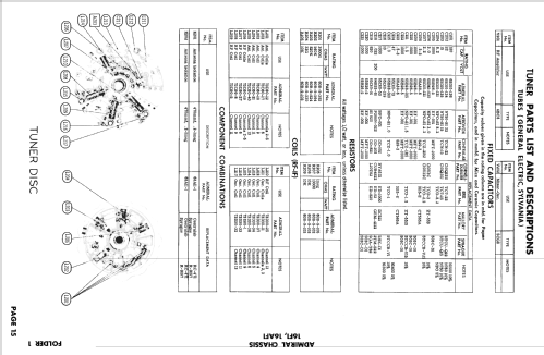 P17D22 Ch= 16F1; Admiral brand (ID = 2577299) Television