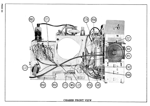 P17F1, P17F2, P17F3 Ch= 15A2; Admiral brand (ID = 620293) Television