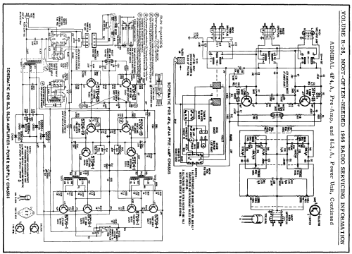 PA451 Ch= 4F4A; Admiral brand (ID = 196204) Ampl/Mixer