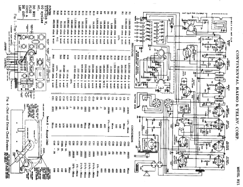 R59 Ch= B11; Admiral brand (ID = 472441) Radio