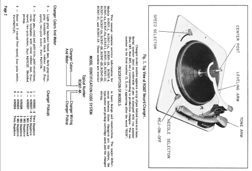 RC607-1B ; Admiral brand (ID = 2600040) Sonido-V