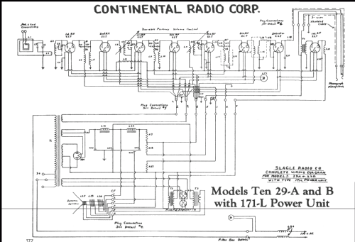 Slagle 29B ; Admiral brand (ID = 216573) Radio