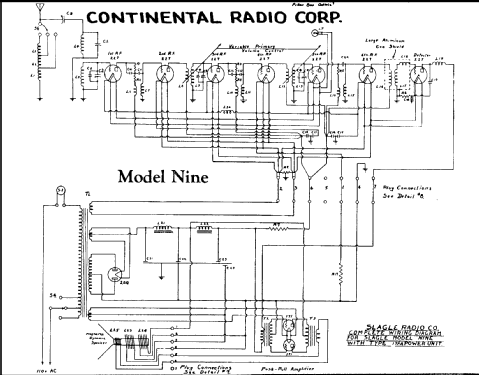 Slagle 9 ; Admiral brand (ID = 372612) Radio