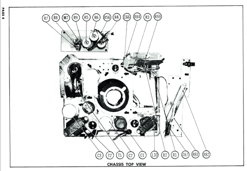 T1010 Ch= 14YP3BK; Admiral brand (ID = 1743232) Television