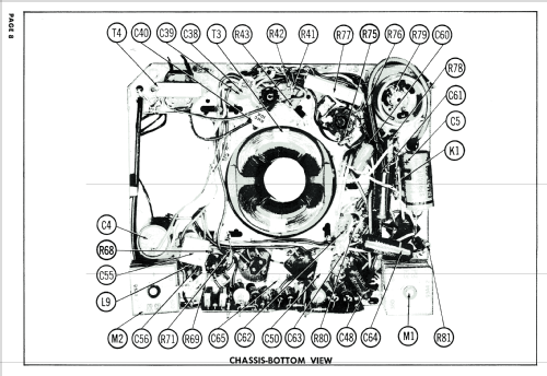 T1010 Ch= 14YP3BK; Admiral brand (ID = 1743234) Television