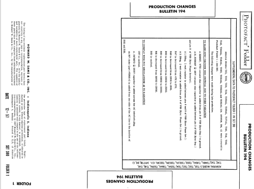 T1010 Ch= 14YP3BK; Admiral brand (ID = 2476711) Television