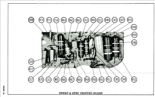 T1011AL Ch= 14YP3B; Admiral brand (ID = 1743305) Television