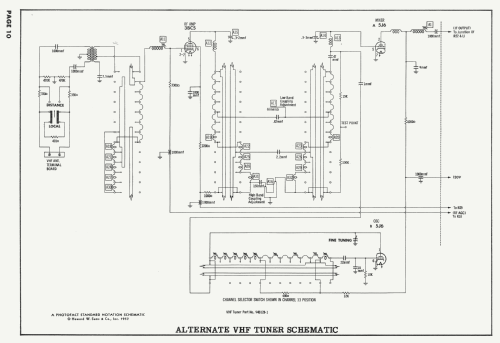 T1012AL Ch= 14YP3BK; Admiral brand (ID = 1743351) Television