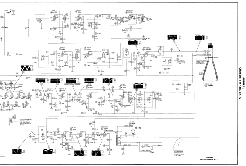 T101 Ch= 14YP3BK; Admiral brand (ID = 1741734) Television