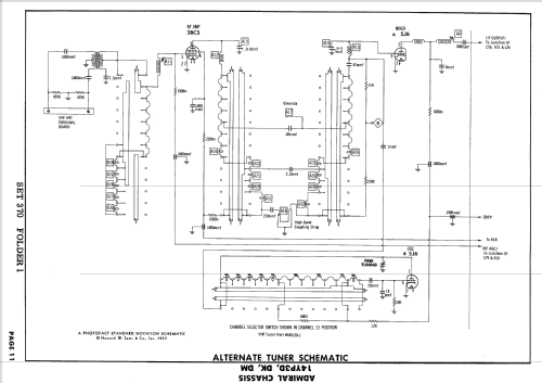 T170 Ch= 14YP3D; Admiral brand (ID = 2431184) Television