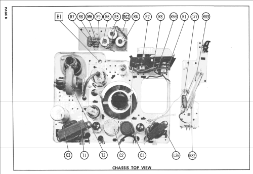 T172AL Ch= 14YP3D; Admiral brand (ID = 2431243) Television