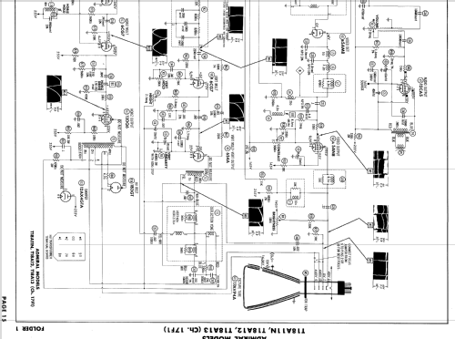 T18A12 Ch= 17F1; Admiral brand (ID = 833727) Television