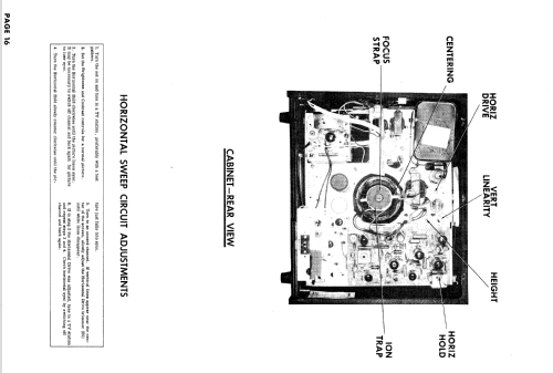 T18A12 Ch= 17F1; Admiral brand (ID = 833728) Television