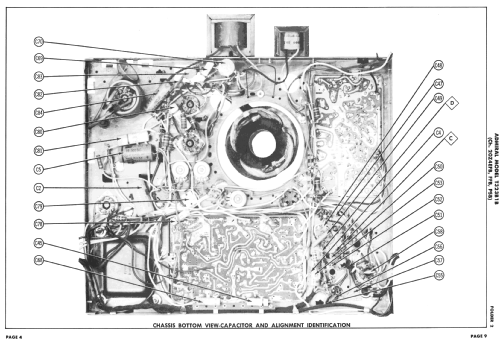 T323B1B Ch= 20Z4PSB; Admiral brand (ID = 2478071) Television