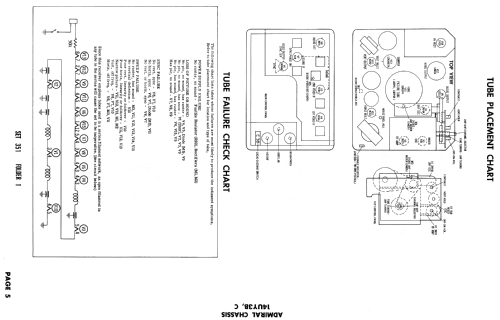 TS1010 Ch= 14UY3B; Admiral brand (ID = 1851589) Television