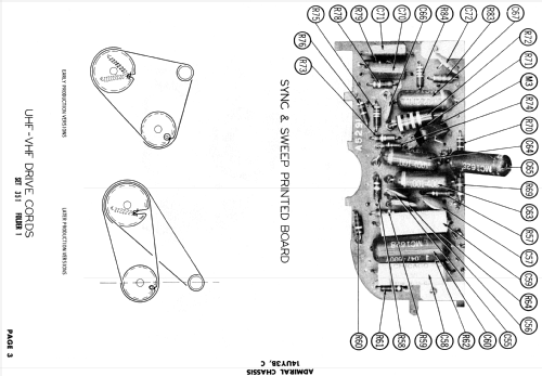 TS101 Ch= 14UY3B; Admiral brand (ID = 1850836) Television