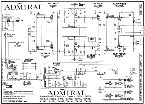 Y1022 Ch= 5K5A; Admiral brand (ID = 142019) R-Player