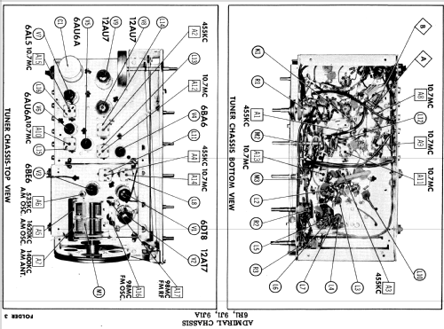 Y1081 Ch= 9J1A Ch= 7R1; Admiral brand (ID = 516988) Radio