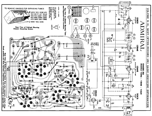 Y3046 'Welborne' Ch= 5S5; Admiral brand (ID = 142421) Radio