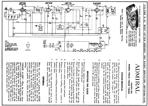 Y3051A Ch= 5F6; Admiral brand (ID = 167577) Radio