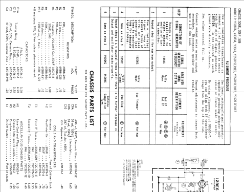 Y3381A Clock Radio Ch= 5D6F; Admiral brand (ID = 1540993) Radio