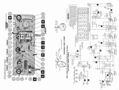 Y3381A Clock Radio Ch= 5D6F; Admiral brand (ID = 483379) Radio