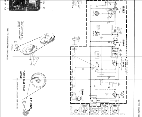 Y3517 Ch= 5K6; Admiral brand (ID = 1545373) Radio